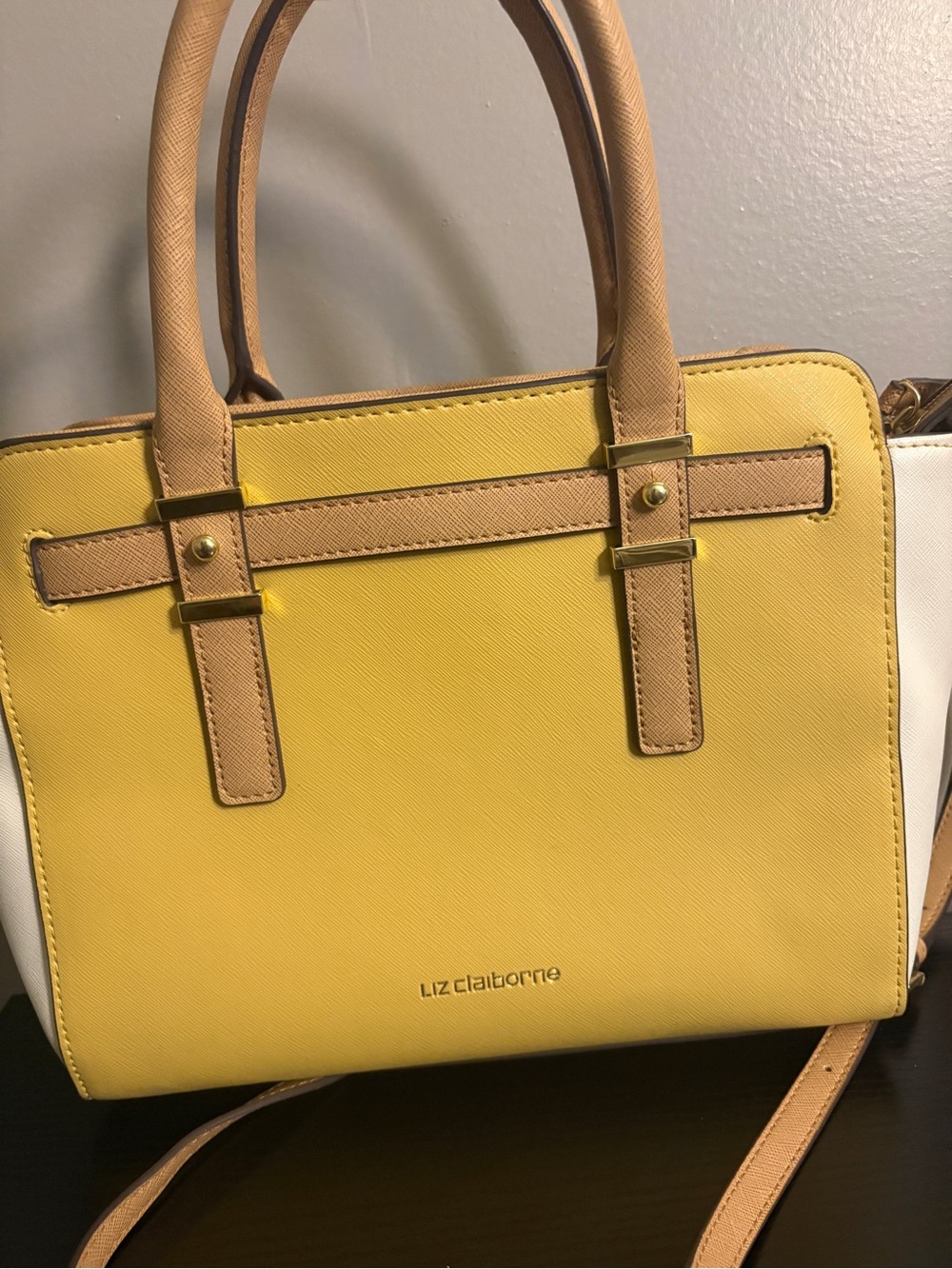 Liz Claiborne Handbag Yellow